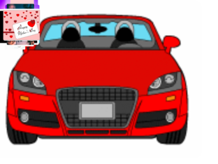 the decorated the car by nylah adams