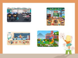 the places in the school by 