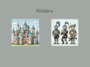 thema ridders by Marijke Lanoote