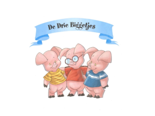 verhaal drie biggetjes  by Femke Pelssers