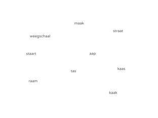 waar zie je de aa by Juf Juliette