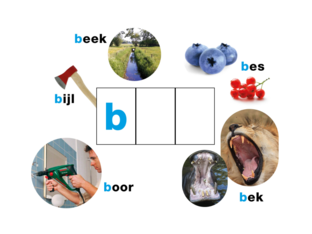 woorden met d, p en b by Annelies Vercaigne