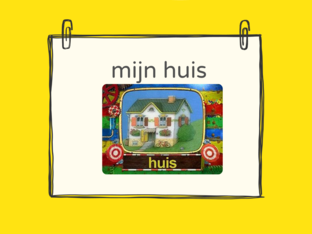 woordenschat mijn huis by Eva de Rooy